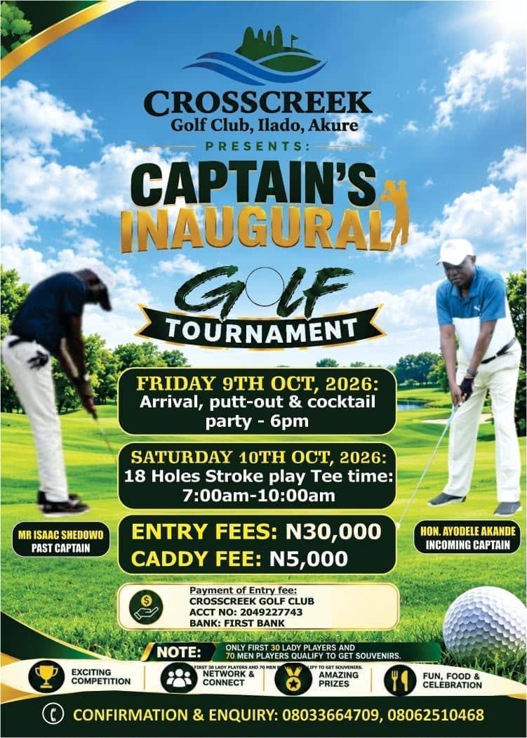 Captain’s Inaugural Golf Tournament